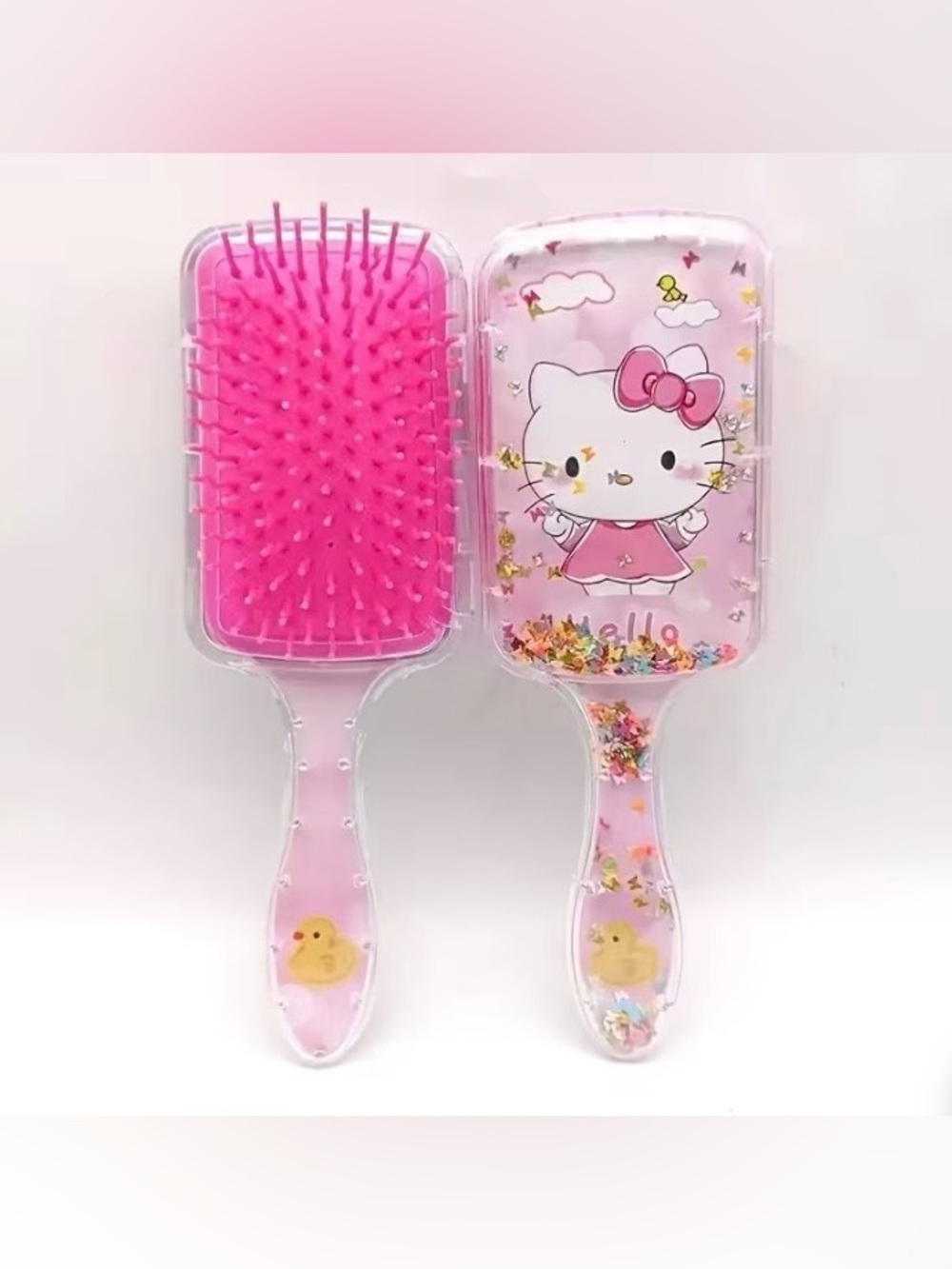 Sanrio Hello Kitty Pink Paddle Brush